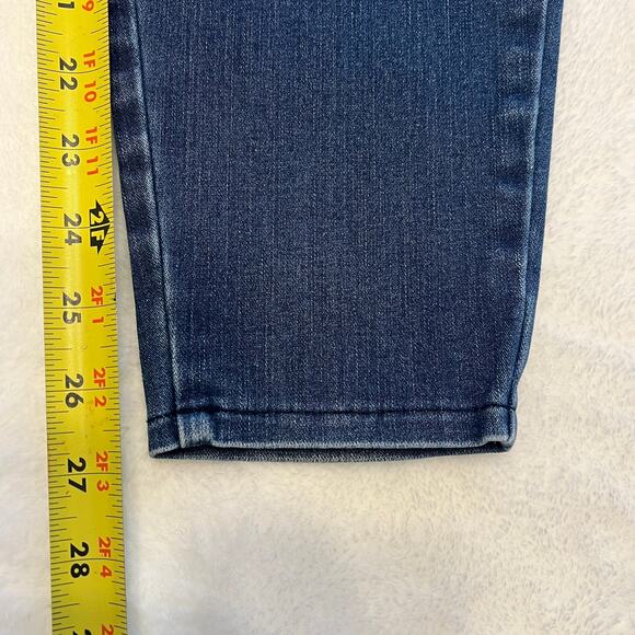 J Jill Denim Premium Flex Leggings Womens Size 12 Blue High Rise Jeans Jeggings - Picture 5 of 7